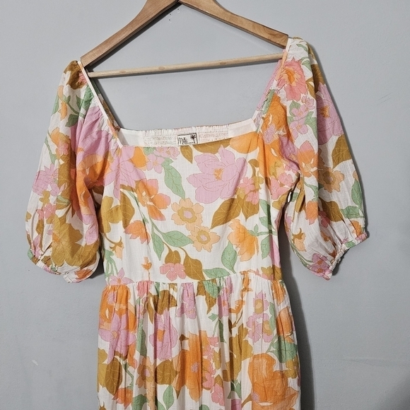 Mille Manon Floral Cotton Maxi Dress in Harmony Floral - Picture 2 of 13